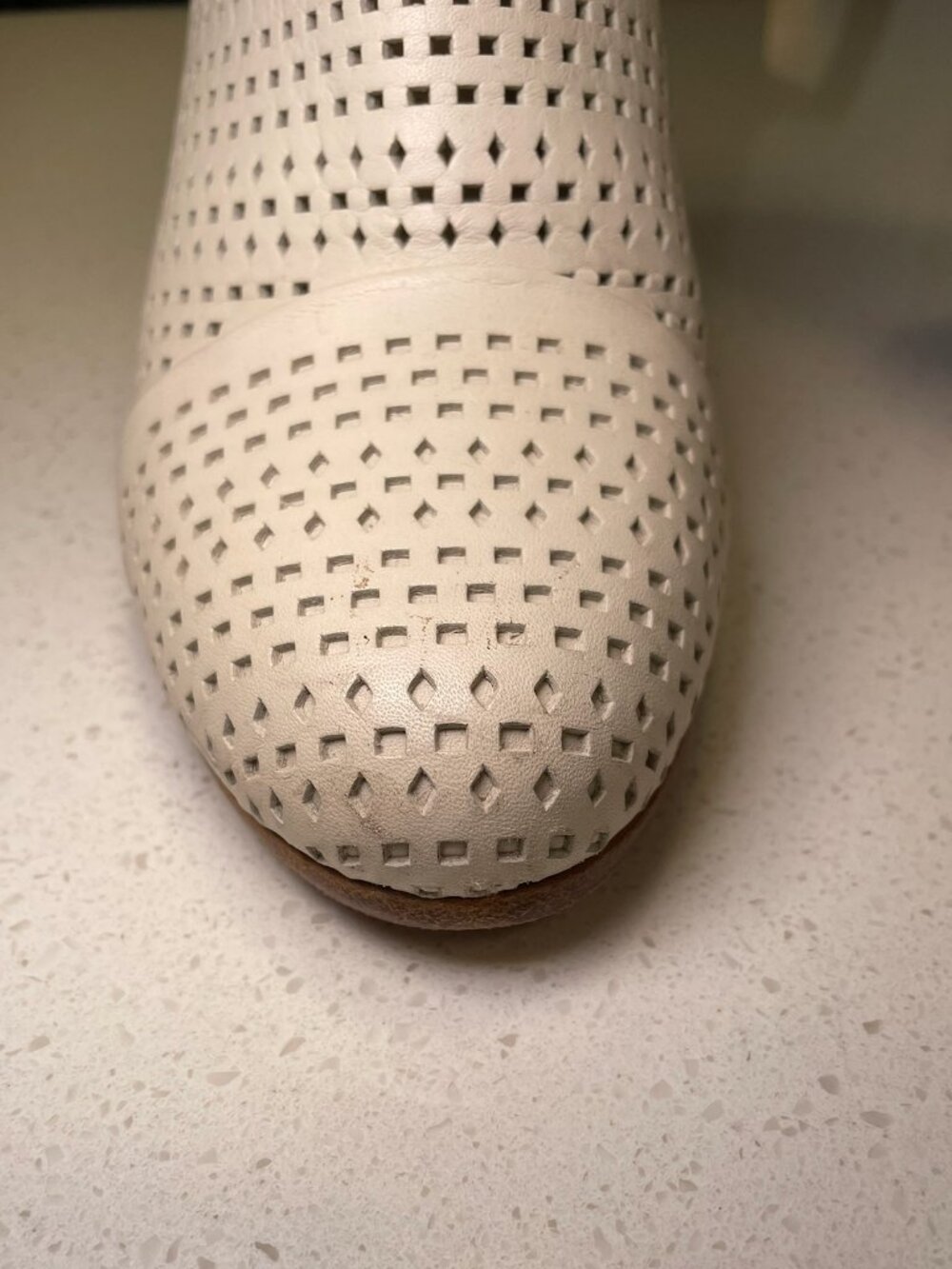 Rag & Bone Womens’ Margot Perforated White Leather Booties - Size 40 - Picture 4 of 9